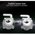 thumbnail image 3 of Maytalsory Store Cash Tray Box Lock Replacement Money Case Security Locks Cylinder Coin Bank Accessories Hardware Spare Parts Show as Picture 1Set, 3 of 6