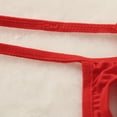 thumbnail image 3 of iHPH7 String pour Homme, sous-Vêtements String pour Homme, String pour Homme, sous-Vêtements Taille Basse Homme, Strings T-back pour Homme, Rouge TG, 3 of 7