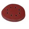 thumbnail image 2 of Herwey 10Pcs 125mm Round Shape Red Sanding Discs 8 Hole 60#-1000# Grit Sand Papers, 2 of 3