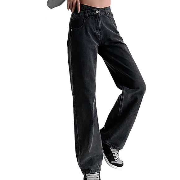 Ketyyh-chn99 Stretch Jeans for Women Lounge Pants for Women Simply Stretch Pull-On Super Skinny Jeans Black,S