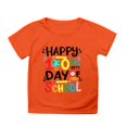 thumbnail image 4 of FhsagQ The 7th Of July Garçon et Fille Mode Décontractée Imprimé Col Rond Ample Manches Courtes T-Shirt Haut Petites Filles The 7th Of July T-Shirts 4T-5T Printemps Petites Filles T-Shirts 4T-5T Orange 2-3 Ans, 4 of 4