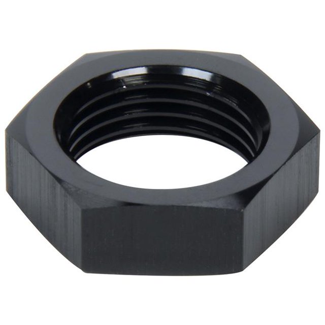 Allstar Performance ALL49604 10 in. Body Brass Bulkhead Nut, Black