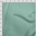 thumbnail image 4 of oneOone Rayon Sea Green Fabric Asian Block Tile Craft Projects Decor Fabric Printed By The Yard 56 Inch Wide, 4 of 4
