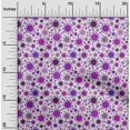 thumbnail image 2 of oneOone Polyester Spandex Purple Fabric Medical Sewing Material Print Fabric By The Yard 56 Inch Wide, 2 of 4