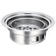 thumbnail image 3 of kurtrusly Korean Charcoal Barbecue Grill Portable Charcoal Stove Without Net Rack, 3 of 8