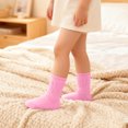 thumbnail image 2 of Solid Color Mid-Leg Socks for Boys and Girls, Princess Style Comfortable Loose Socks, Baby Socks, Student Sports Socks, 2 of 6