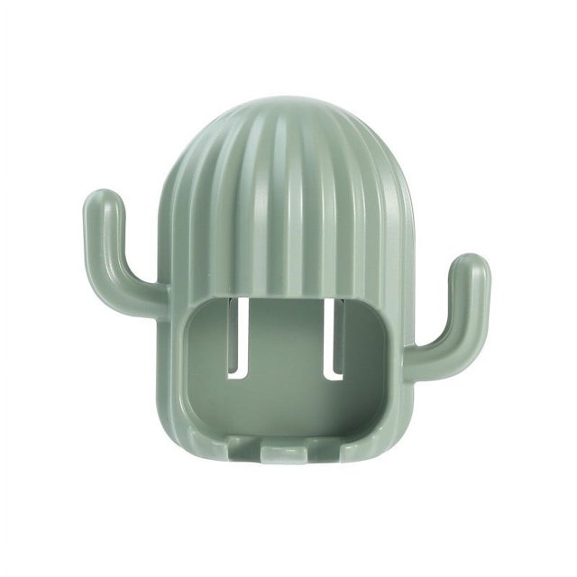 XZNGL Toothbrush Holder Toothbrush Rack Free Perforation Wall Hanging Cactus Suction Wall Hanging