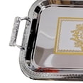 thumbnail image 4 of tredstone Nordic Vanity Platter Breakfast Tray for Eating Storing Table Living Room Argent S, 4 of 9