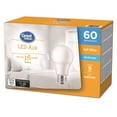 thumbnail image 2 of Great Value 60W A19 Soft White LED bulbs 16-pack, 2 of 3