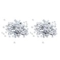 thumbnail image 4 of maskred Vibrant 400 Pieces Round Cupped Loose Sequins Sewing Embellishment 7mm Silver 2Set, 4 of 6