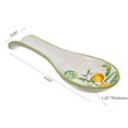 thumbnail image 2 of IH Casa Decor Ceramic Lemon Spoon Rest - Set of 4, 2 of 4