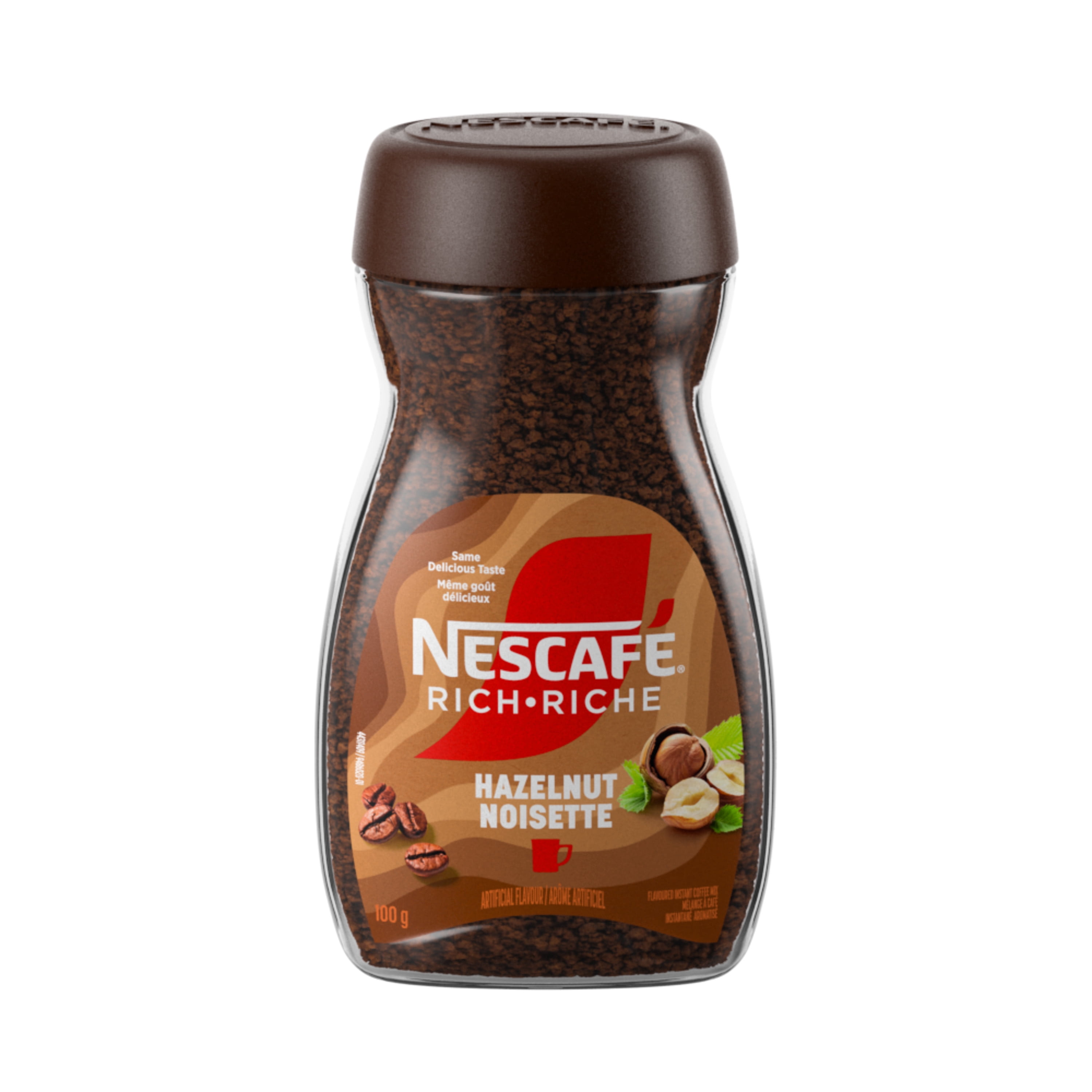 NESCAFE Rich Hazelnut Flavoured Instant Coffee Mix, With Delicious Hazelnut Flavour