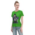 thumbnail image 4 of Women's Basic Short Sleeve T-Shirt Attacking Giant Levi Ackerman, 4 of 6