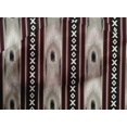 thumbnail image 4 of oneOone Tissu Popeline de Coton Rayé & Imprimé Ikat Géométrique BTY 56 Pouces de Large, 4 of 4