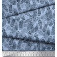thumbnail image 2 of Soimoi Polyester Crepe Fabric Jellyfish Ocean Fabric Prints by Yard 52 Inch Wide, 2 of 2