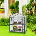 thumbnail image 2 of Meitianfacai PVC Mini Home Garden Greenhouse Plant Bag Waterproofs Protection Garden Plants PVC Plant Cover, 2 of 4