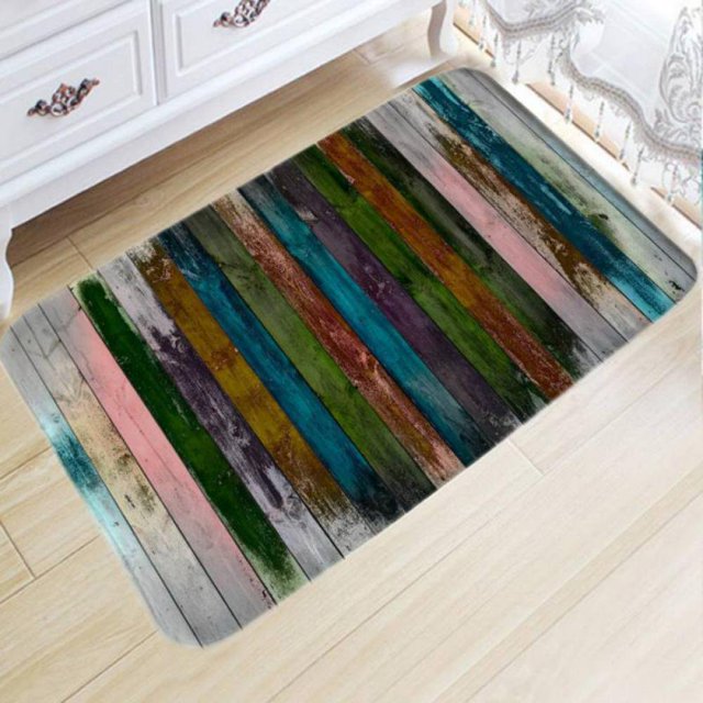 MesaSe Flannel Mat Non Slip Bright 3D Print for Bedside and Living Room Clearance MatS Absorbent Moisture Dust Forlaundry Room Bath Rugs Sponge Foam Soft for Bathroom and KitchenRustic Ol