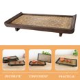thumbnail image 3 of Miangastore Plateau Rectangulaire pour Thé, Café, Collation, Plateau de Service pour Restaurant Café, 3 of 9
