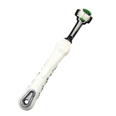 Brosse à Dents pour Animaux, Brosse à Dents pour Chien à Têtes Multiples au Design Unique Prévient la Mauvaise Haleine et la Carie Fournitures pour Animaux Matériaux Antidérapants Sûre et Confortable Brosse à Dents pour Chiot