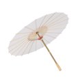 thumbnail image 4 of Paper Umbrella, Diy Decor Decorative Paper Umbrella Healthy Wood With Solid Handle For Photography Props And Wedding Decorations For Outdoor, 4 of 8