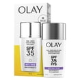 thumbnail image 3 of Olay Prime & Protect SPF 35 Face Sunscreen , Matte Finish SPF Makeup Primer and Lightweight Sunscreen for All Skin Types, 3 of 14