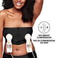 thumbnail image 3 of Medela Hands Free Pumping Bustier | Easy Expressing Pumping Bra with Adaptive Stretch for Perfect Fit | Black Medium, 3 of 6
