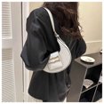 thumbnail image 3 of One Shoulder Crossbody Bag Leather Large Capacity Multi Compartment Women Bag, 3 of 3