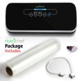 thumbnail image 3 of NutriChef PKVS18BK Automatic Vacuum Sealer Preserver Machine, Black, 3 of 10