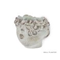 thumbnail image 1 of Ensemble de 12 Petits Cache-Pots Muraux Visage Qui s'Embrasse, 1 of 1