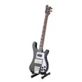 thumbnail image 4 of Miniature Bass Guitar Replica Stand Case Musical Model Ornaments Gift Black, 4 of 7