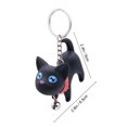 thumbnail image 4 of Cartoon Dolls Small KeyChain Porte Clef Women KeyRing Car Trinket Couple Key Chains Kids Toy Key Ring Charms Pendant, 4 of 5
