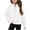 White, variant on Milgrthf Toddler Baby Boys Girls Oversized Hoodies Sweatshirts Kids Crewneck Fashion Solid Color Drop Shoulder Hooded Pullover Purple 7 Years