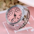 thumbnail image 4 of Men Women Finger Watch, Adjustable Ring Watch Round Dial Roman Numeral Quartz Watch Ring, 4 of 7