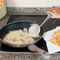 thumbnail image 2 of Iumwxz Kitchen Gadgets Stainless Steel Filter Screen,-Fine Household Juicer Filter Screen Kitchen Spoon Kitchen Utensil Set Whitem Stainless Steel My Order, 2 of 4