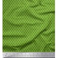 thumbnail image 1 of Soimoi Green polyester Crepe Fabric Geometrical Star Geometric Printed Fabric 1 Yard 52 Inch Wide, 1 of 5