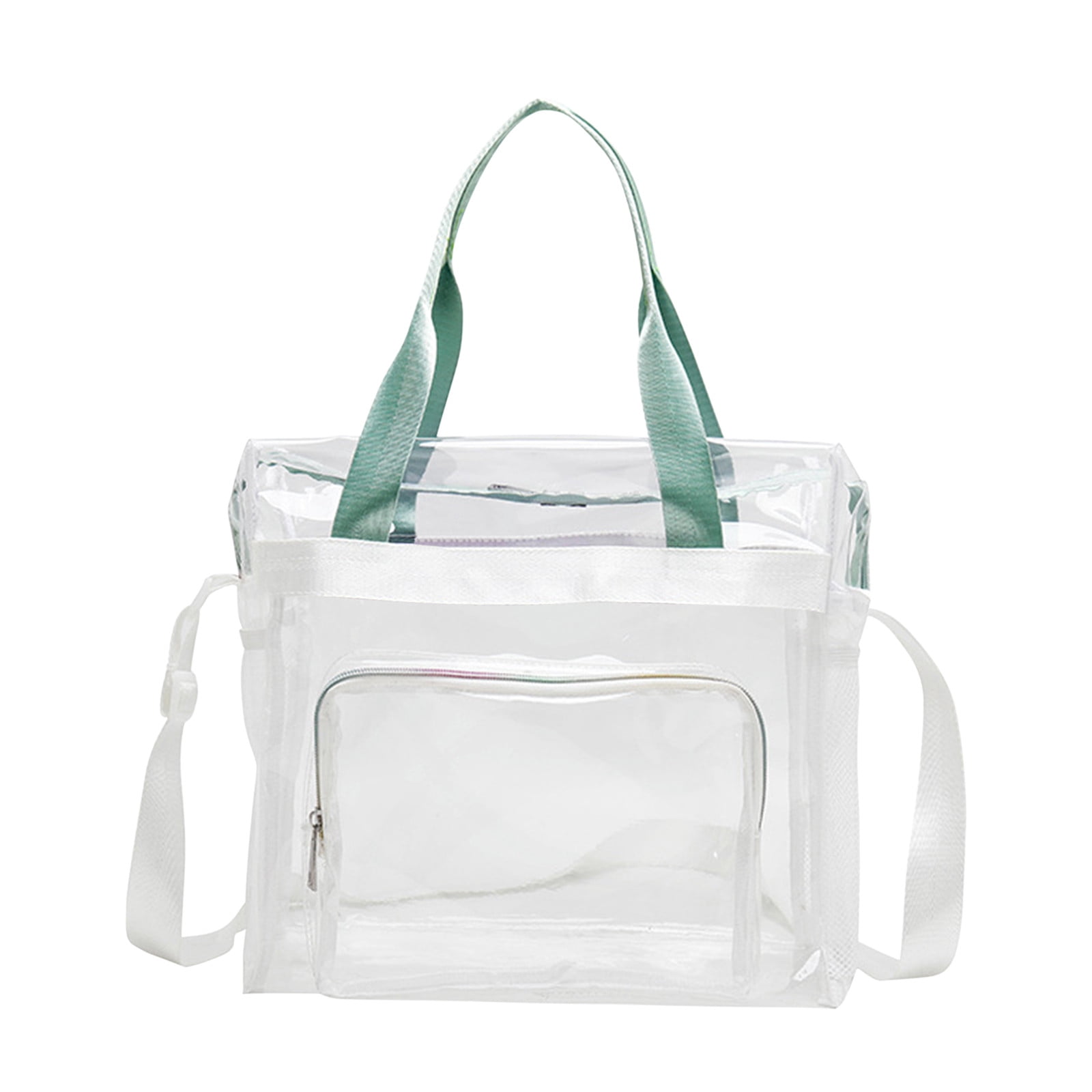 CEHVOM Sac à Main pour Femme en PVC Transparent, Sac de Voyage, Sac de Rangement, Sac de Natation Pratique, Sac de Plage Extérieur, Liquidation
