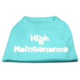 thumbnail image 1 of High Maintenance Screen Print Shirts  Aqua Xxxl(20), 1 of 1