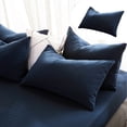 thumbnail image 4 of PRETXORVE Without Printing Japanese Style Washed Head Cover Bedding Solid Color Clear and Multi-color Selection Elegant and Not Clear, 4 of 6
