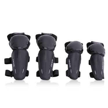 4pcs Knee Pads Elbow Pads Elbow Knee Guards Protective Gear for Kids Outdoor Sport Cycling