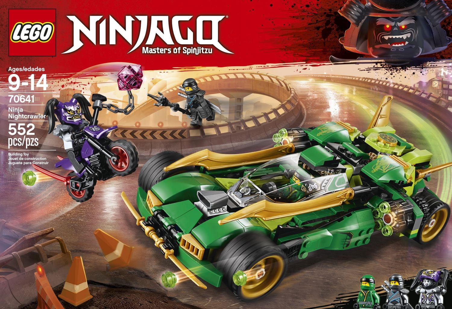 Ninjago - Le bolide ninja nocturne (70641)
