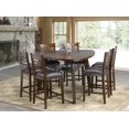thumbnail image 1 of Brassex Inc Emery 7-Piece Pub Set, Dark Walnut, 1 of 1