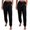 Black, variant on cfhntfmh Womens Sweatpants 2 Pack Fleece Lined Joggers Gym Workout Pants for Women Womens Fleece Sweatpants(Wine,Medium)