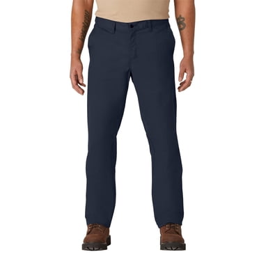 Genuine Dickies Men's Flat Front Comfort Waist Flex Pant