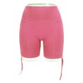 thumbnail image 4 of Workout Running Shorts, Seamless Women Yoga Shorts High Waist Drawstring Butt Lifting  For Cycling For Weightlifting For Women, 4 of 8