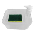 thumbnail image 1 of Yhmxh Cleaning Supplies Kitchen Detergent Soap Dispenser Sponge Eraser Press Box Cleaning Brush Soap Box Circular Storage Box Soap Box Press Boxs, 1 of 2