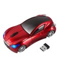thumbnail image 2 of SHARE SUNSHINE Souris Sans Fil, Souris d'Ordinateur en Forme de Voiture 2,4 GHz, Souris Optique Sans Fil avec Récepteur USB pour Ordinateur Portable PC, Rouge, 2 of 8