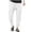 White, variant on Mens Khakis Pants Khaki Work Pants Mens Men's Casual Cargo Jogger Pants with Elastic Waistband and Drawstring Sports Pants with Pockets