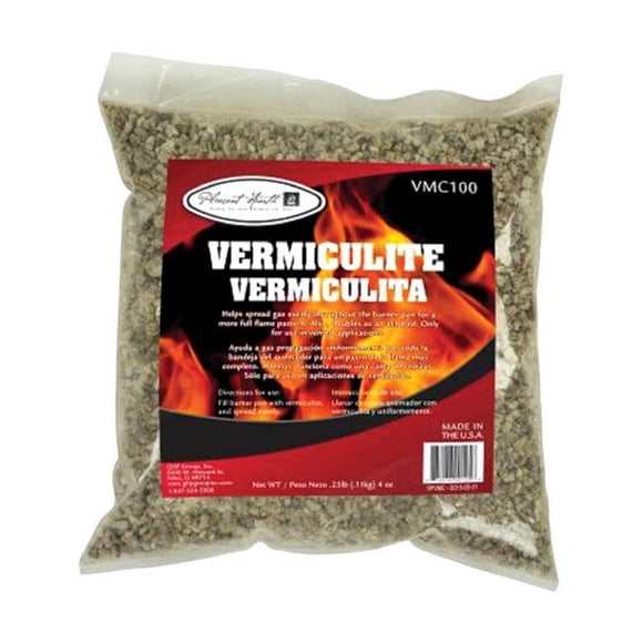 GHP 4927570 Vermiculite Agréable pour Foyer, 4 oz, pour Gaz Naturel
