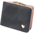 thumbnail image 1 of Ladies Short Purse Wallet with Small Heart Decoration, 1 of 1
