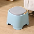 thumbnail image 1 of RKSTN Plastics Small Stools Plastic Mini Stool For Home Thickened For Living Room Bathroom Shoe Changing Sturdy And Lightweight, 1 of 5